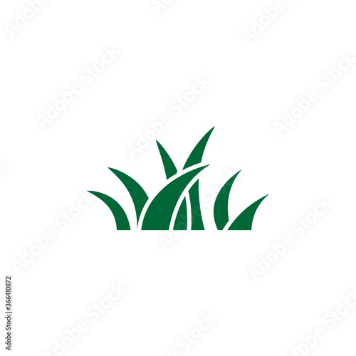 Grass icon vector