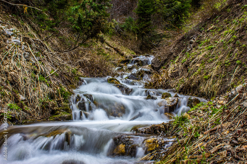 A Steam in little cottonwood canyon Utah A Steam in little cottonwood canyon Utah