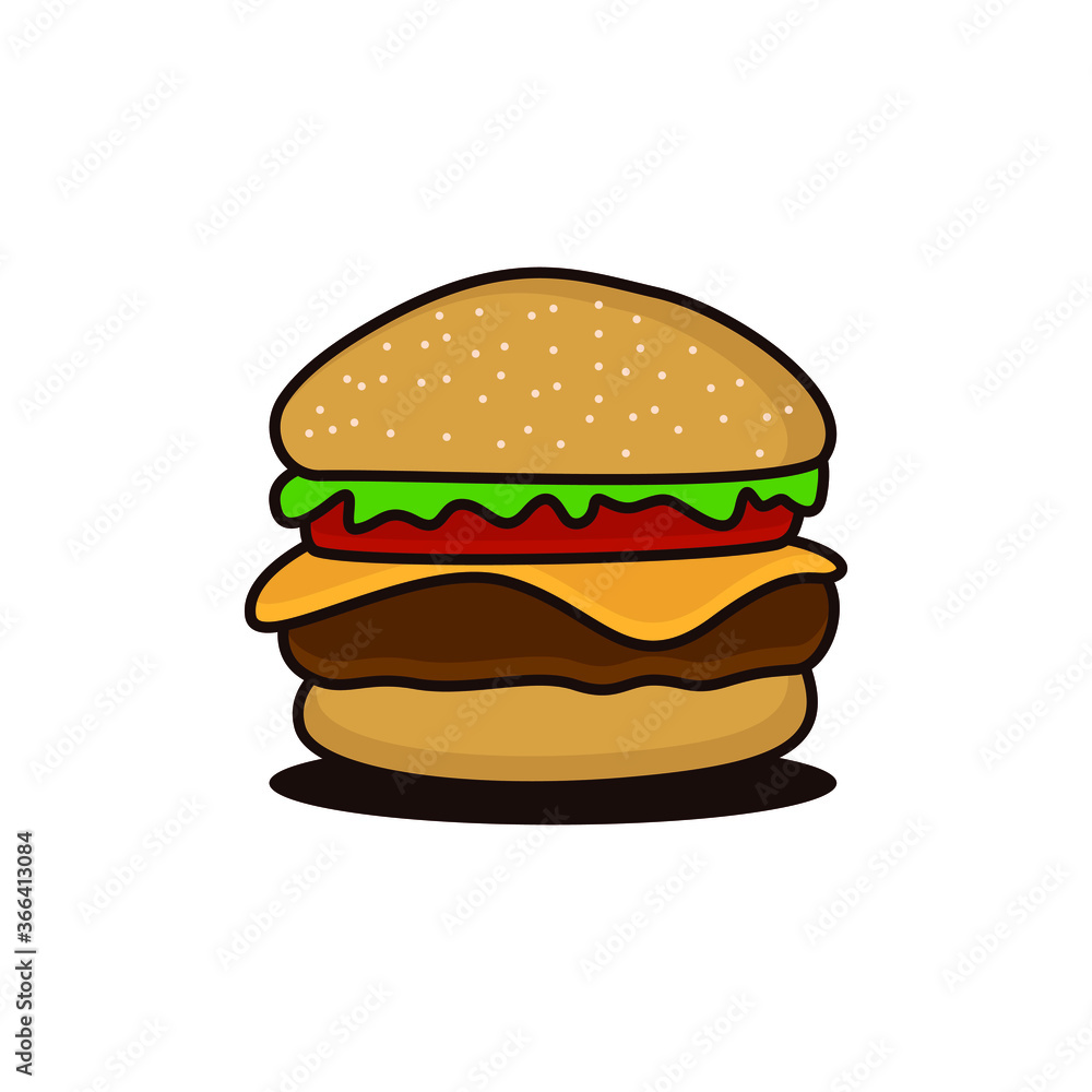 hamburger logo design template. hamburger icon hamburger logo design template. hamburger icon