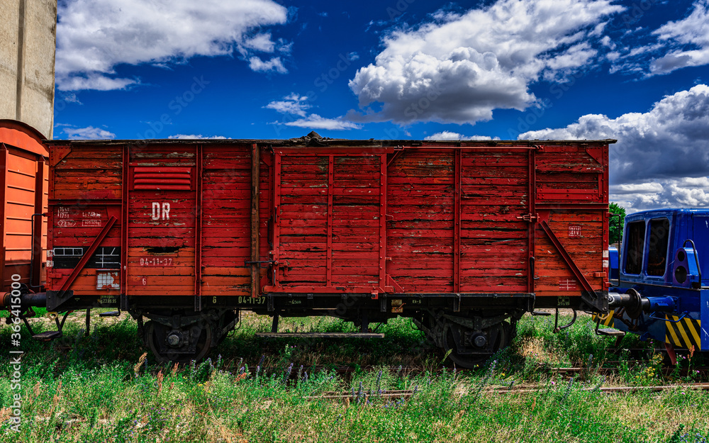 Old railrod wagon Old railrod wagon