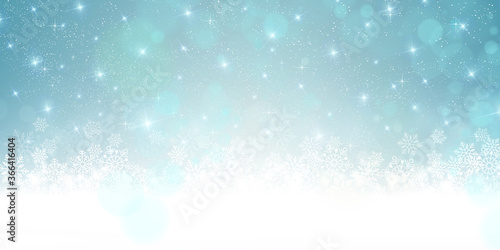 クリスマス　雪　冬　背景 