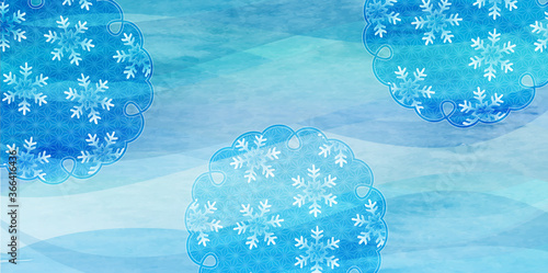 クリスマス　雪　冬　背景 