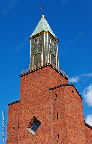 detail of Ostersund big city church