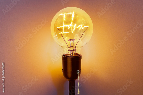 Idea Creative Thinking Light Bulb Concept Art