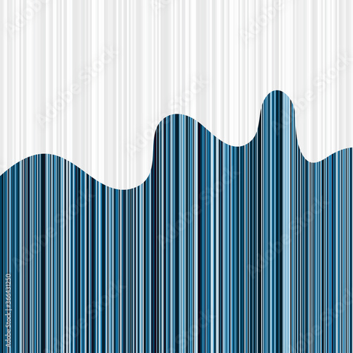 The African Style Blue Fabric Patterns, Abstract Colorful Striped Texture