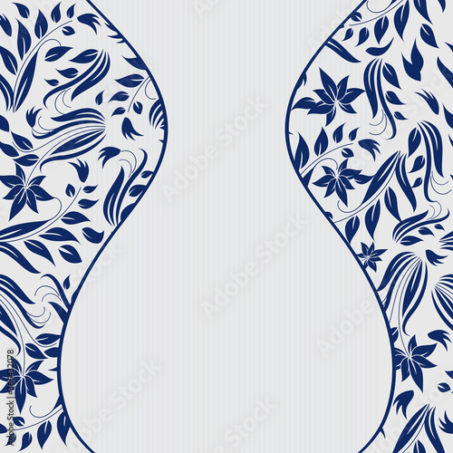 The Chinese Porcelain Style Background