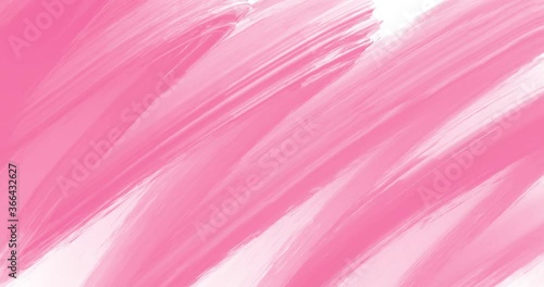 Pink oil painting animation loop background