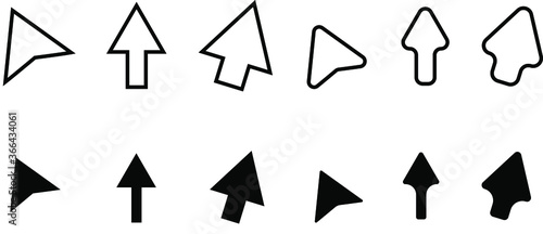 Free Download Arrows isolated shapes direction navigation - GFXLoad