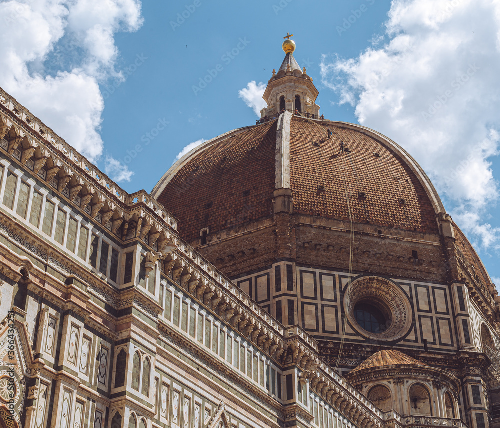 Fototapeta premium Santa Maria del Fiore cathedral - Florence - Italy.
