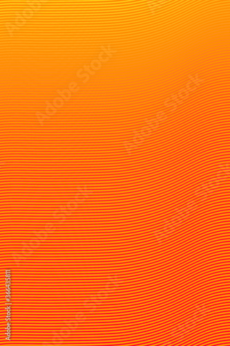 Banner with orange-yellow lines.Color vector.