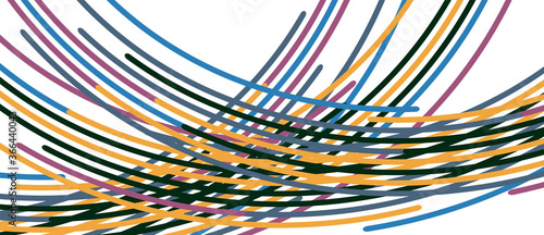 Аbstract moving colorful lines vector backgrounds for cover, placard, poster, banner or flyer