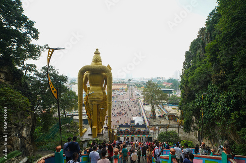 Photography Lord Murugan Statue Batu Caves Kuala Lumpur Malaysia 2019
