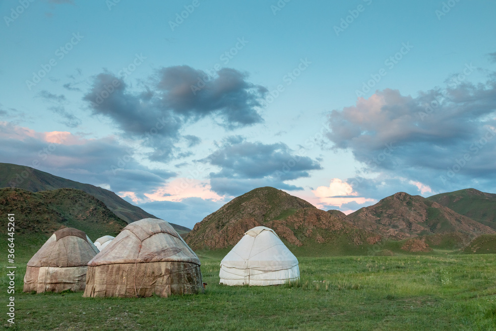 Sommerlager am Issykul See in Kirgistan