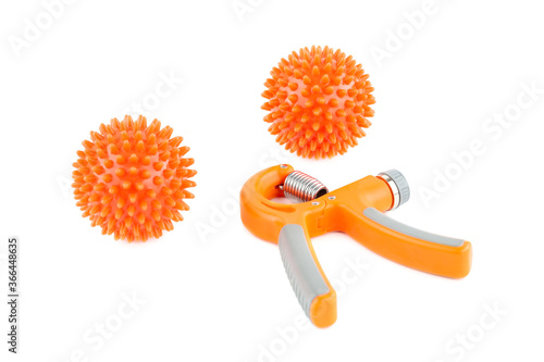Round massagers and hand strengthener