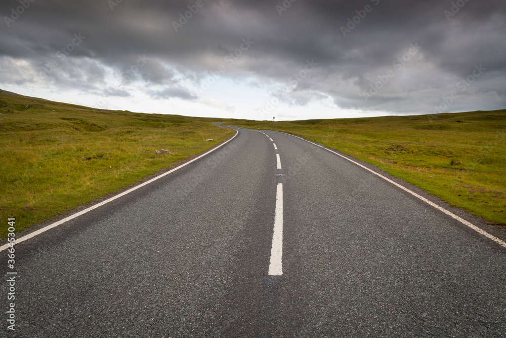 The A4069 known as Mountain Road in the Black Mountain in South Wales UK often used in a popular TV car series because of the fast winding roads
The A4069 known as Mountain Road in the Black Mountain in South Wales UK often used in a popular TV car series because of the fast winding roads