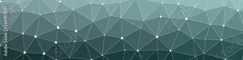 Teal Blue color Abstract color Low-Polygones Generative Art background illustration