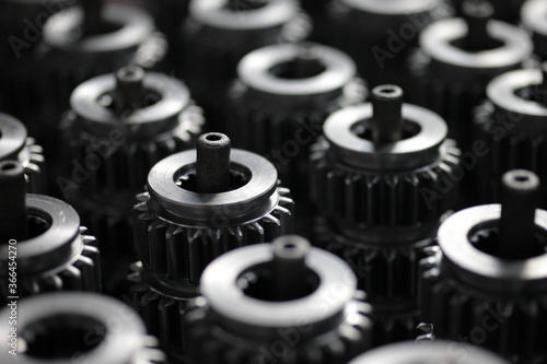 ear wheel, compound gear, gear block, cluster gear, metal, steel, chrome, tool