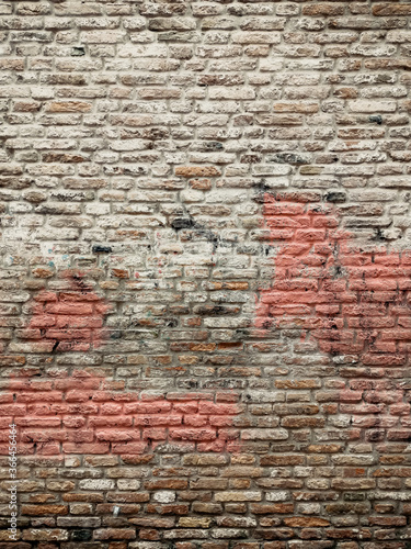 Old brick wall textures and backgrounds