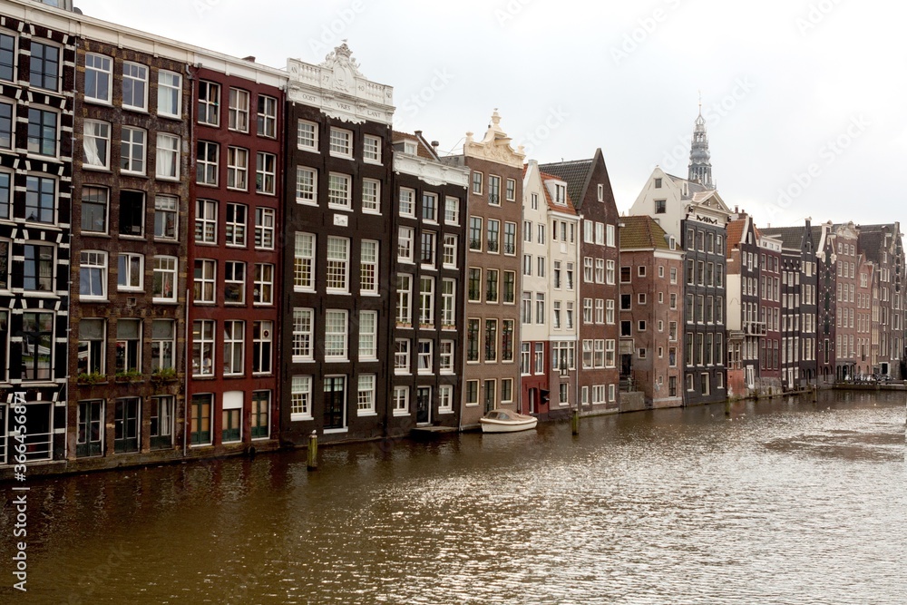 Historical Houses on Canal