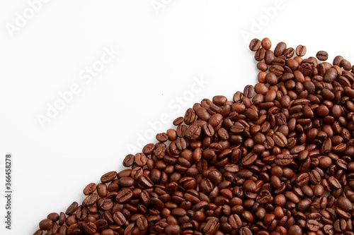 Coffee beans - isolated image