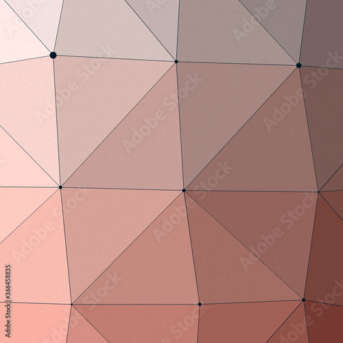 Bittersweet color Abstract color Low-Polygones Generative Art background illustration
