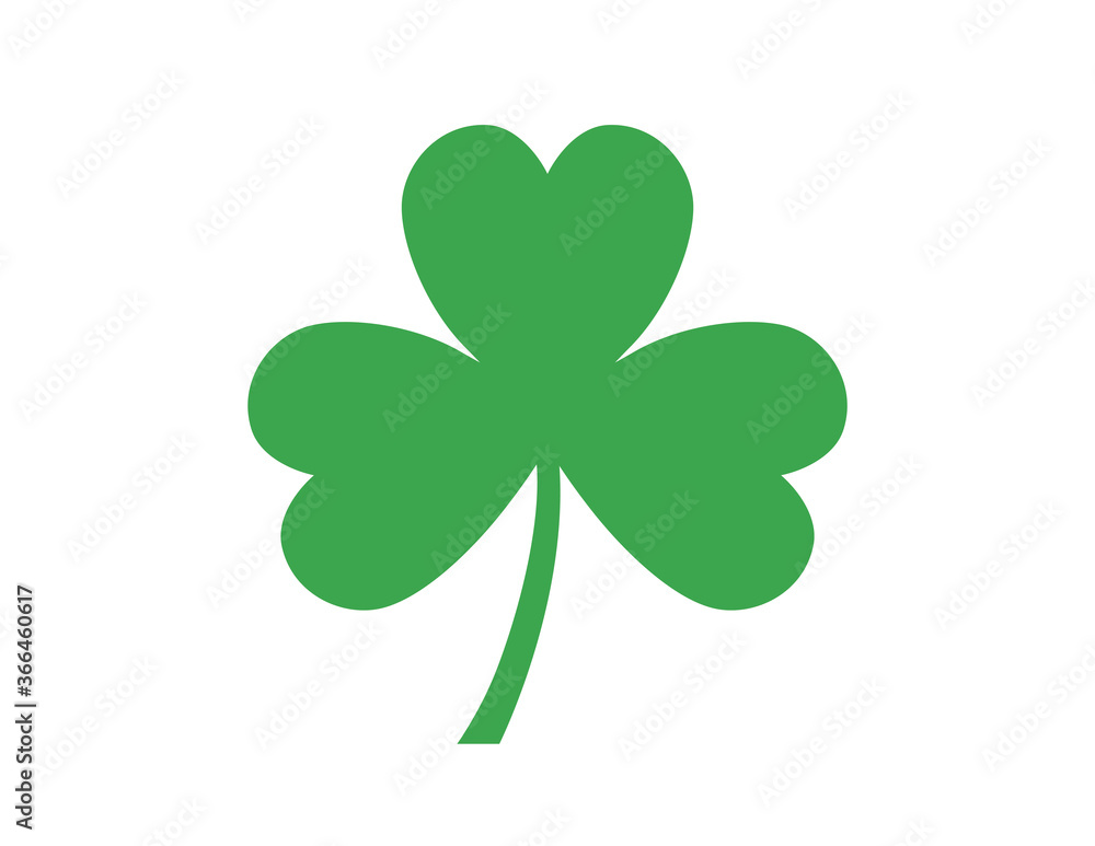 Shamrock leaf icon. Shamrock icon. St, Patricks day vector design. Shamrock leaf icon. Shamrock icon. St, Patricks day vector design.