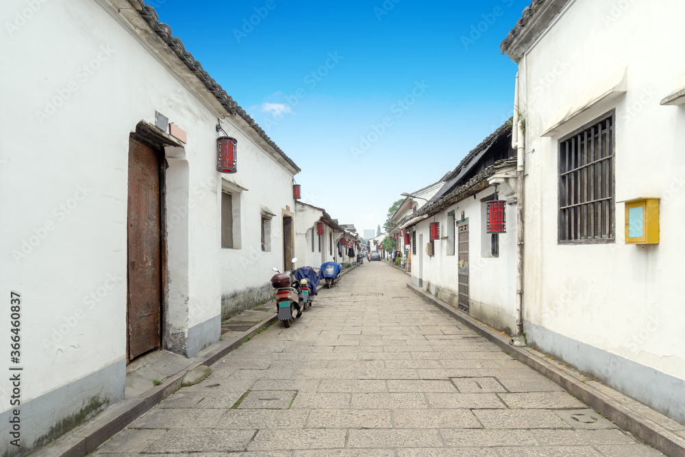 Traditional architecture and alleys in Hangzhou
