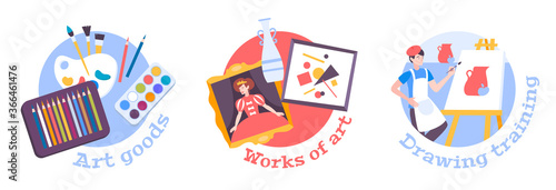 Visual Art Composition Set
