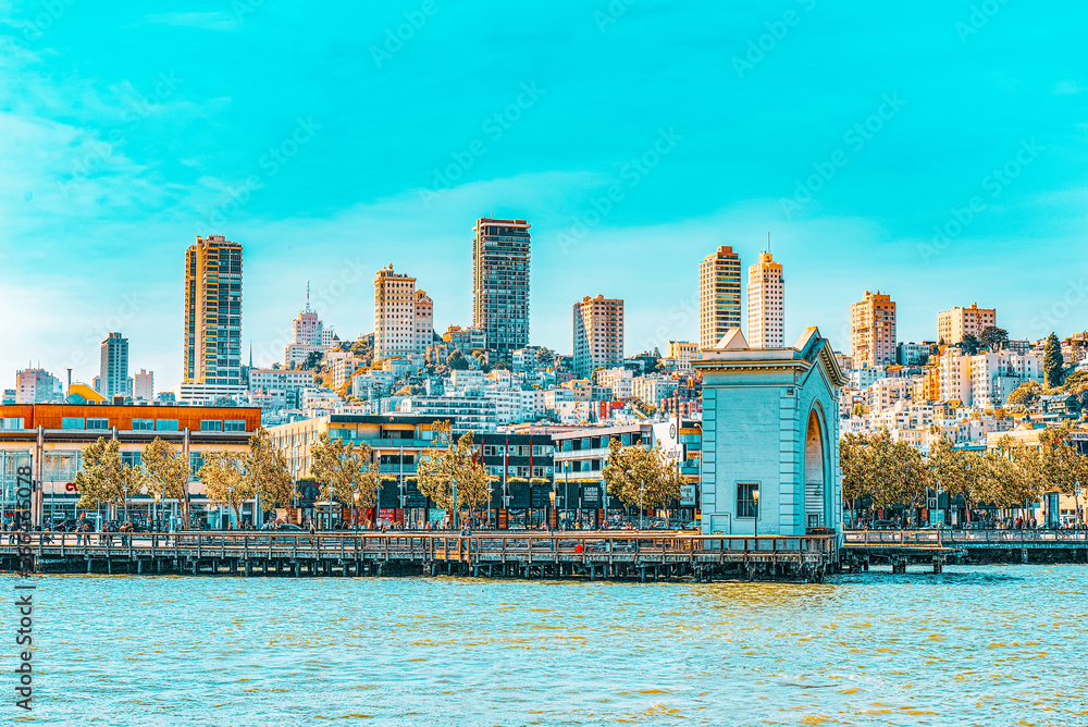 Fototapeta premium Ocean Quay in the north of San Francisco.