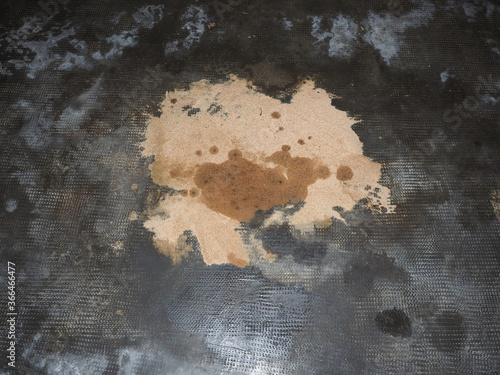 grunge dirty stained industrial concrete floor
