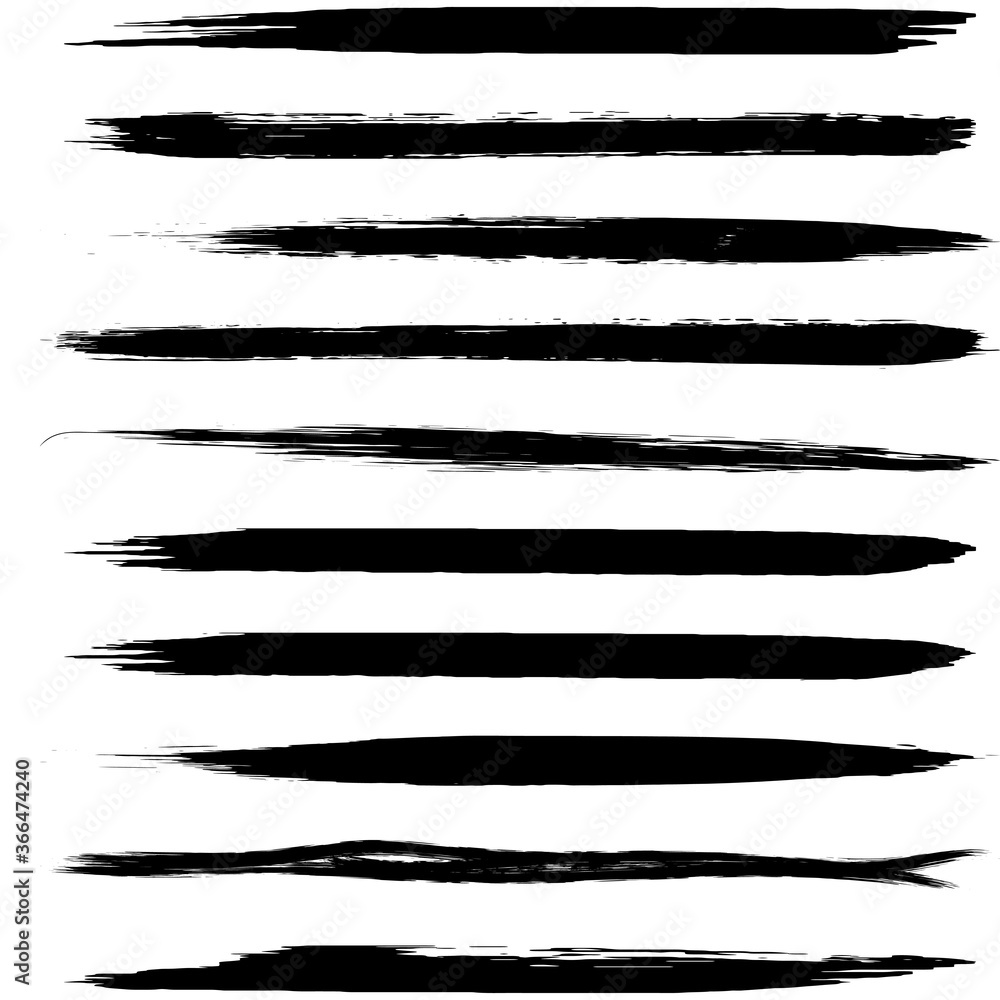Set of grunge style frames black on white background Set of grunge style frames black on white background