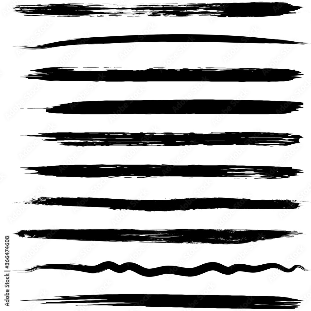 Set of grunge style frames black on white background Set of grunge style frames black on white background