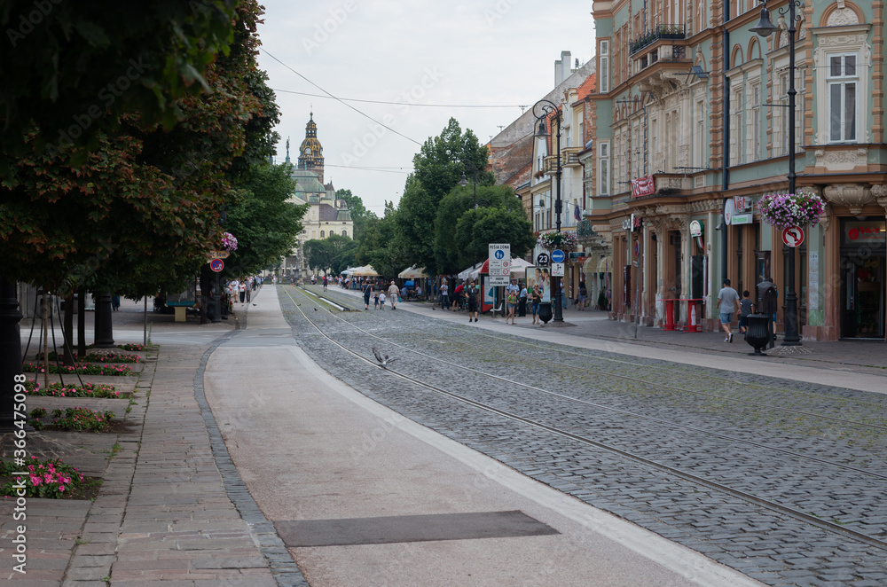 street in the city Kosice