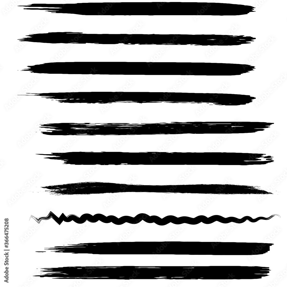 Set of grunge style frames black on white background Set of grunge style frames black on white background