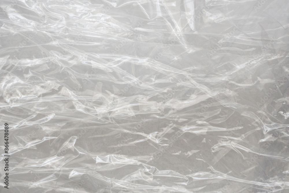 White plastic film wrap texture background White plastic film wrap texture background