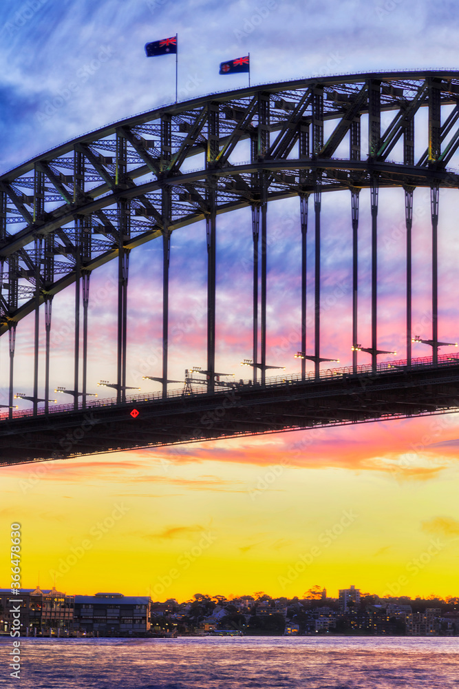 Obraz premium Sy Kir bridge part set vert