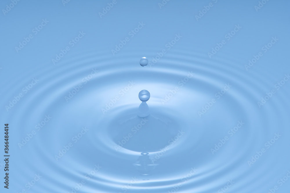 Water Drop - Pure clear and transparent of water and ripple in bright background. Creative modern concept, for graphic design, website, poster, placard and wallpaper. Water Drop - Pure clear and transparent of water and ripple in bright background. Creative modern concept, for graphic design, website, poster, placard and wallpaper.