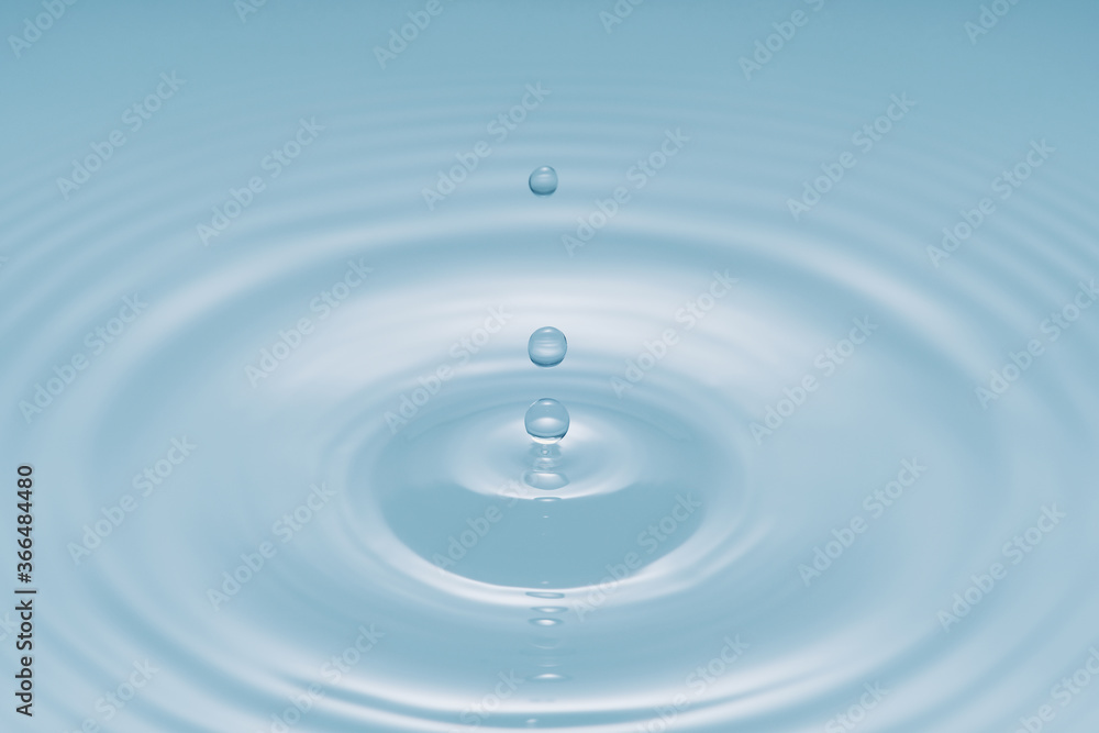 Water Drop - Pure clear and transparent of water and ripple in bright background. Creative modern concept, for graphic design, website, poster, placard and wallpaper. Water Drop - Pure clear and transparent of water and ripple in bright background. Creative modern concept, for graphic design, website, poster, placard and wallpaper.