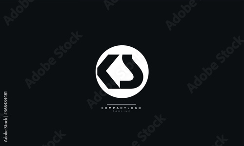 KS Letter Business Logo Design Alphabet Icon Vector Symbol