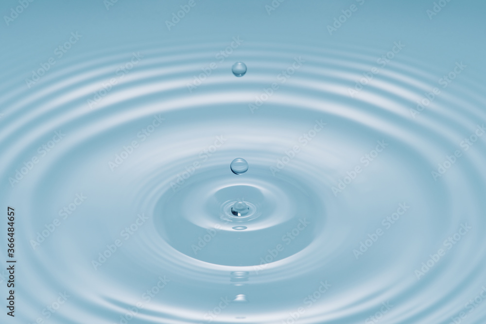 Water Drop - Pure clear and transparent of water and ripple in bright background. Creative modern concept, for graphic design, website, poster, placard and wallpaper. Water Drop - Pure clear and transparent of water and ripple in bright background. Creative modern concept, for graphic design, website, poster, placard and wallpaper.