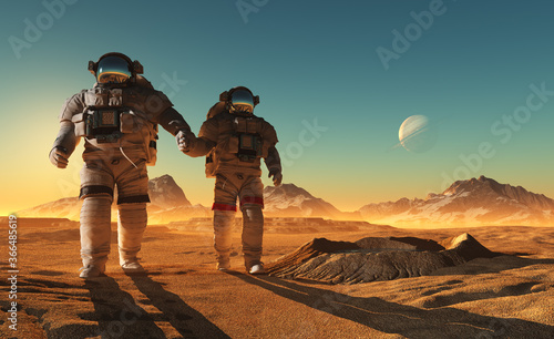 Tela Group of astronauts