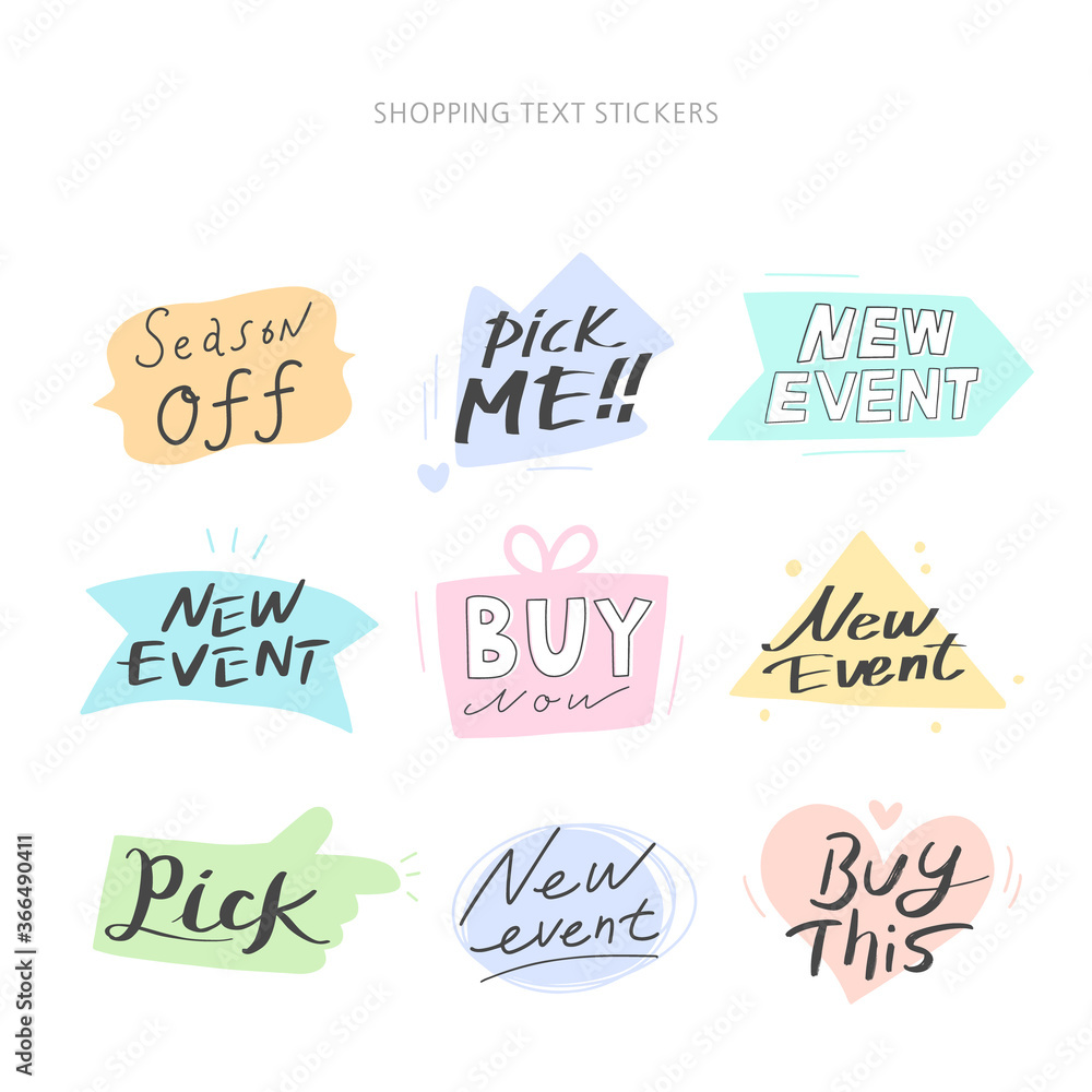 hand drawn style for concept design. Doodle illustration. Vector template for decoration.shopping concept hand drawn style for concept design. Doodle illustration. Vector template for decoration.shopping concept