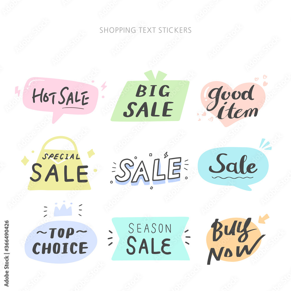 hand drawn style for concept design. Doodle illustration. Vector template for decoration.shopping concept hand drawn style for concept design. Doodle illustration. Vector template for decoration.shopping concept