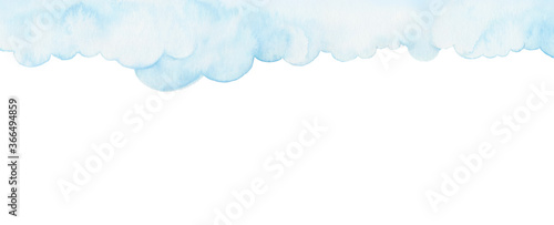 雲のヘッダー素材