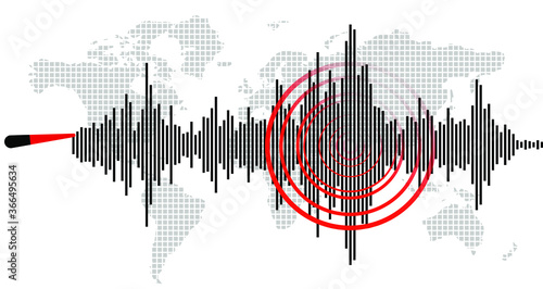 earthquake background	