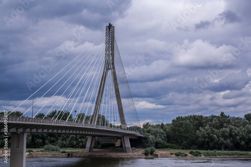 A bridge in Warsaw