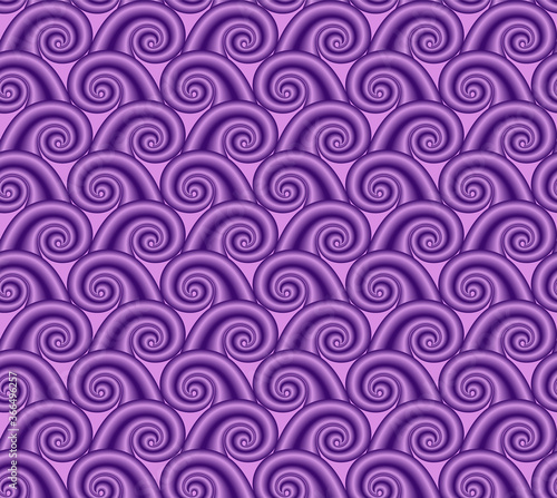 Vector geometric spiral modern background.