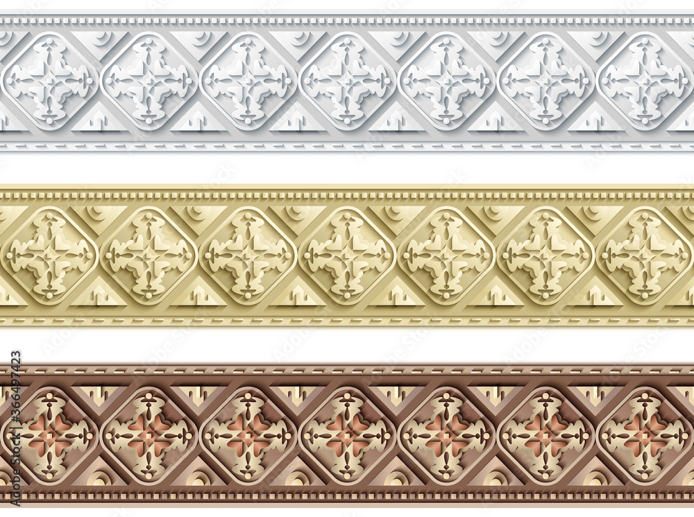 Modern vector ornamental stripe background. Modern vector ornamental stripe background.