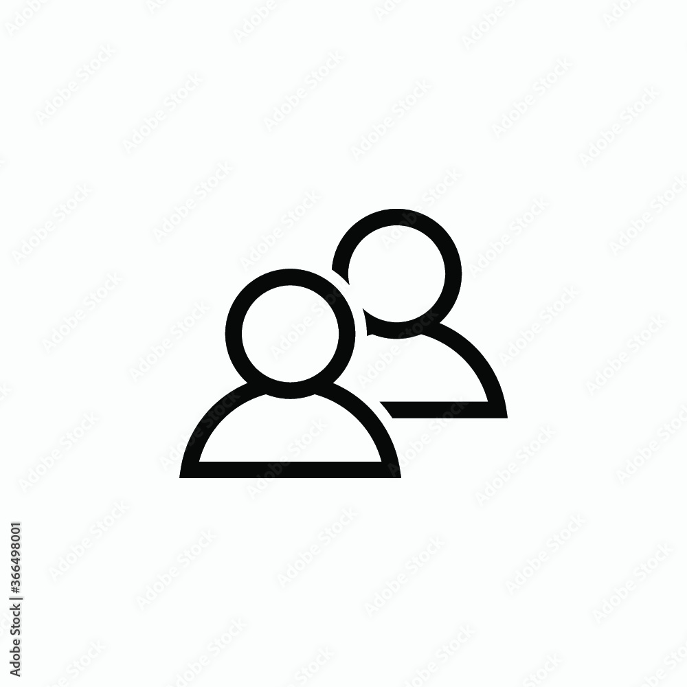 team icon vector sign team icon vector sign