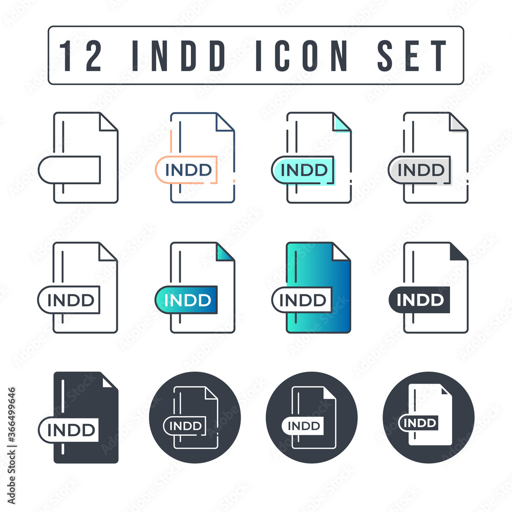 INDD File Format Icon Set. 12 INDD icon set. INDD File Format Icon Set. 12 INDD icon set.